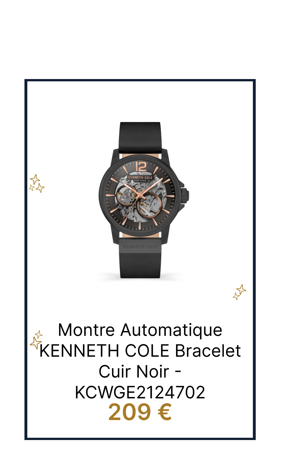 Montre sans pile discount fonctionnement